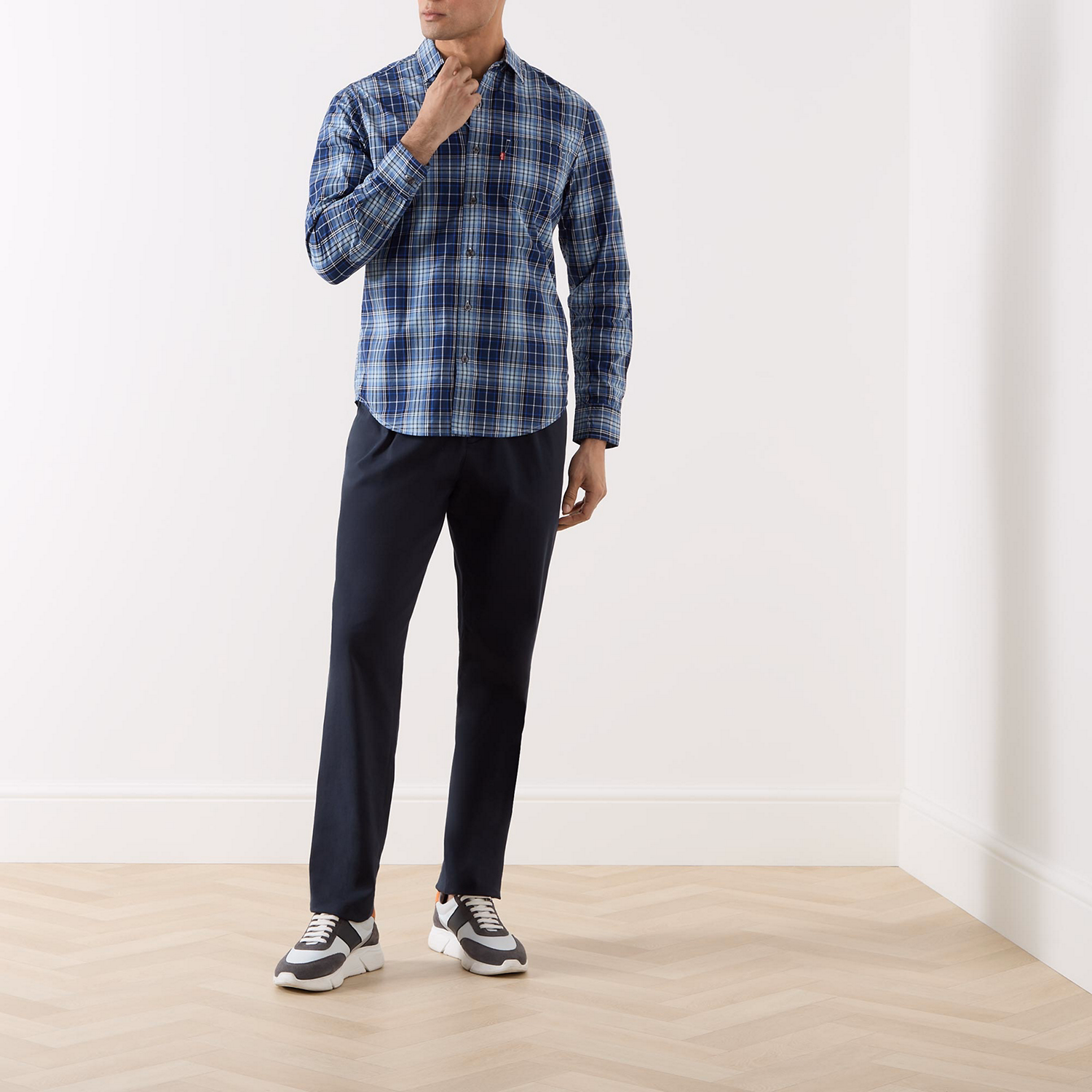 Sunset One Pocket Casual Shirt