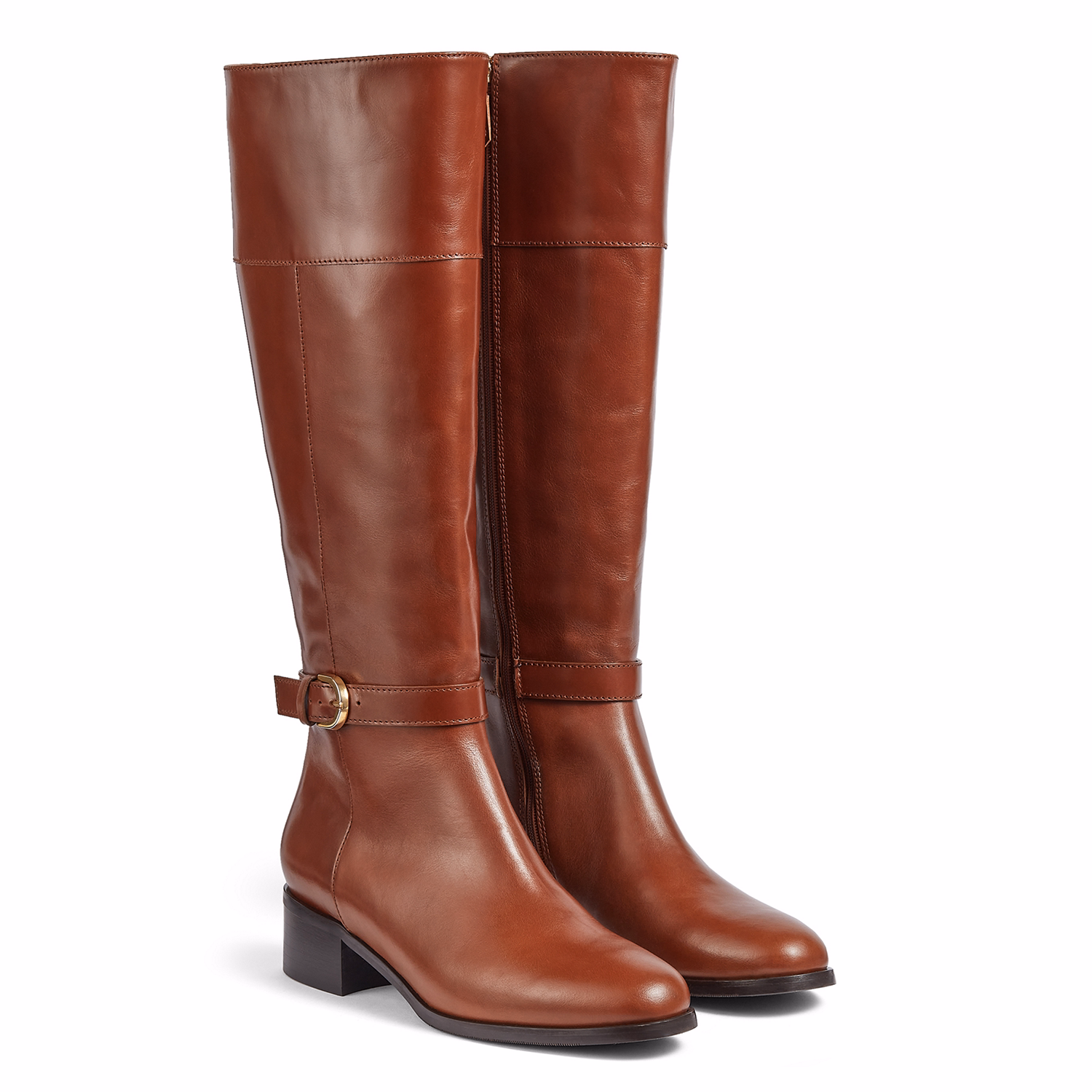 Bennett Leather Knee-High Boots
