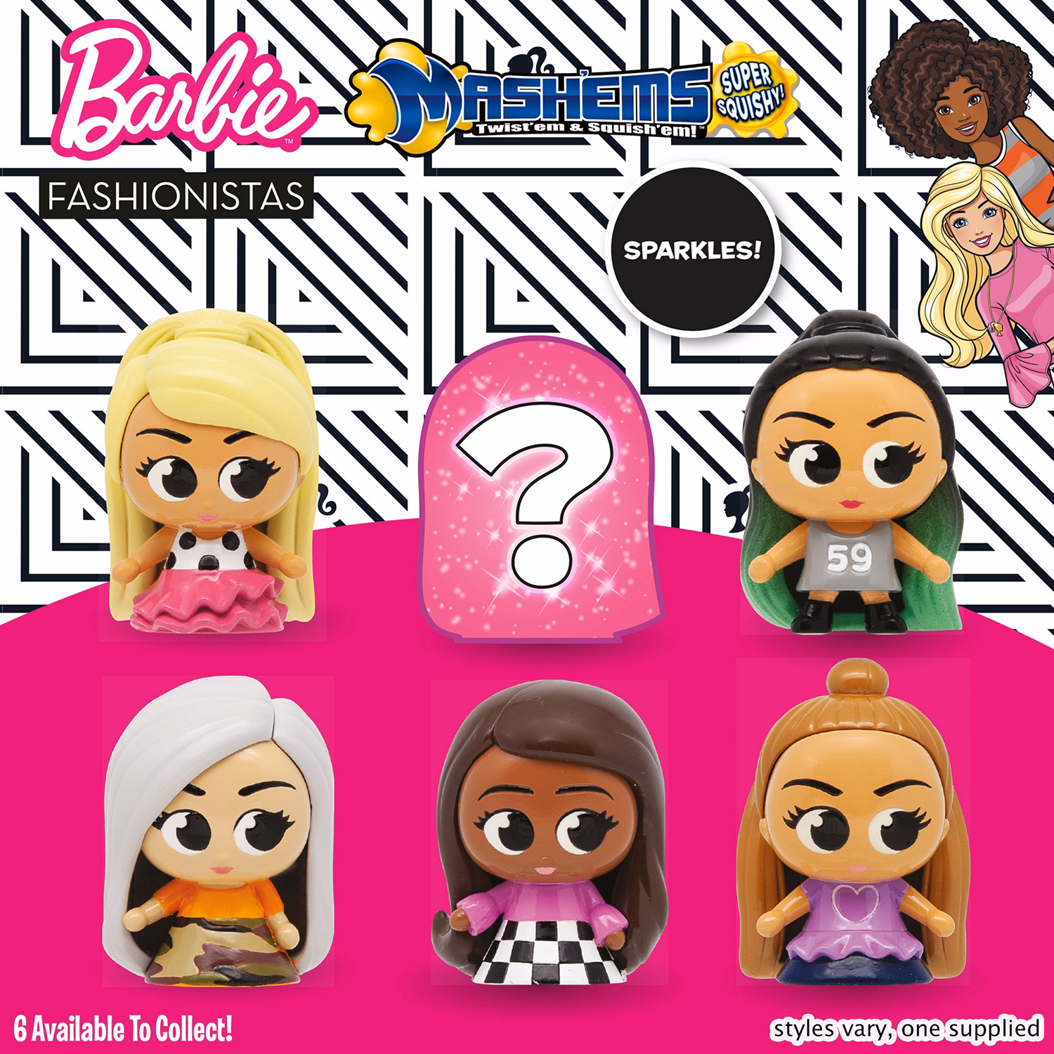 Barbie Fashionistas Mash'ems