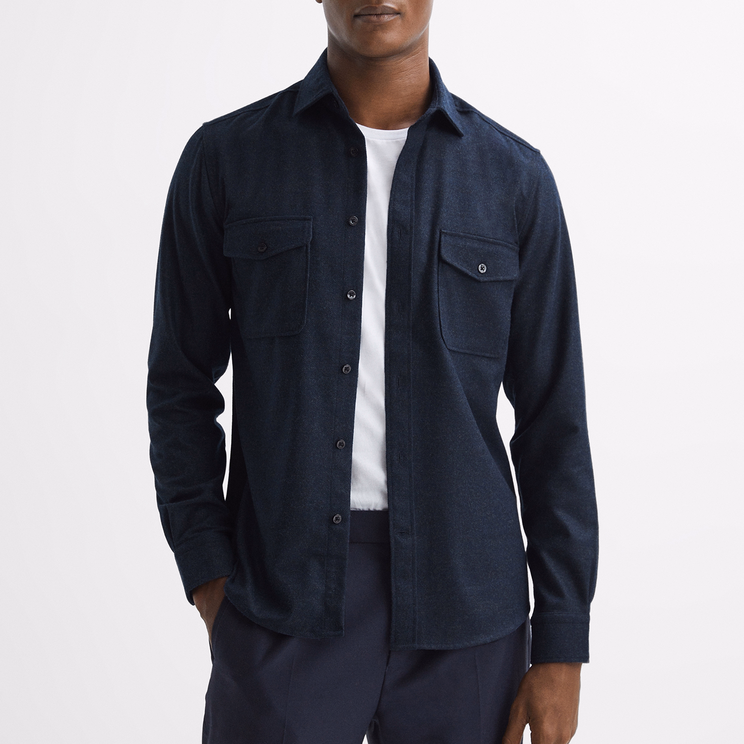 Chaser Button-Through Twin Pocket Overshirt
