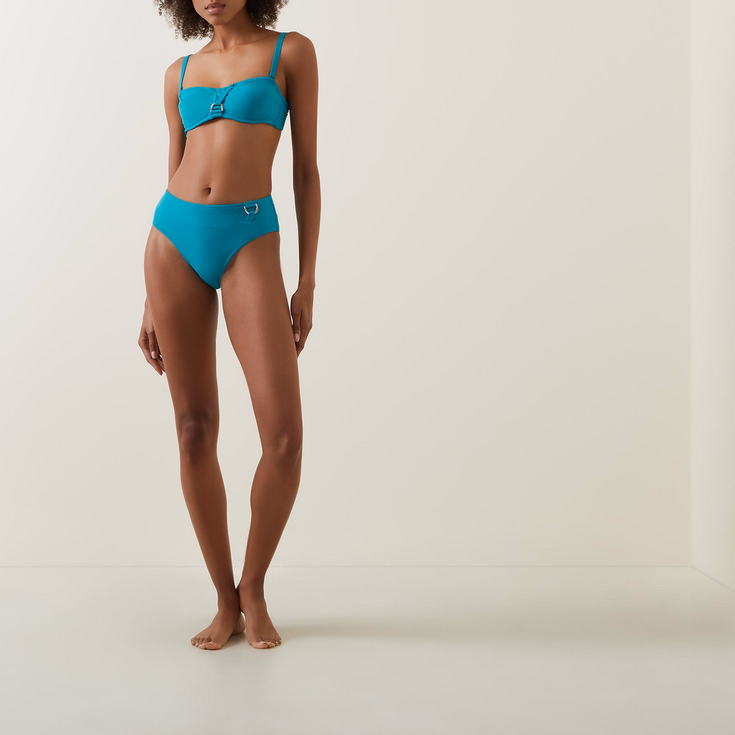 Palmeraie Retro Bikini Top