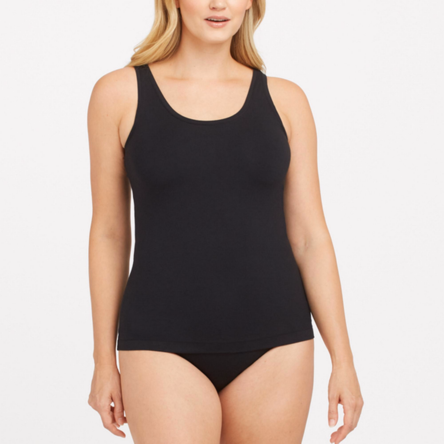 Cotton Control Scoop Neck Tank Top