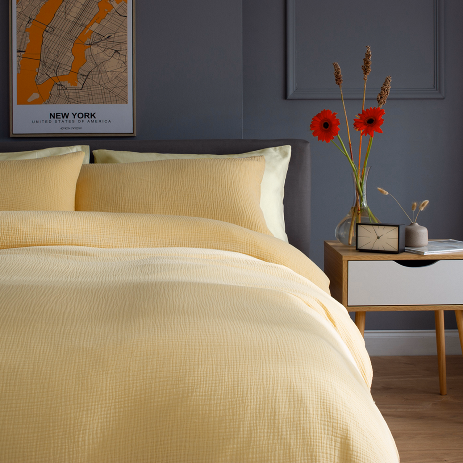 St. Quentin Duvet Set Gold