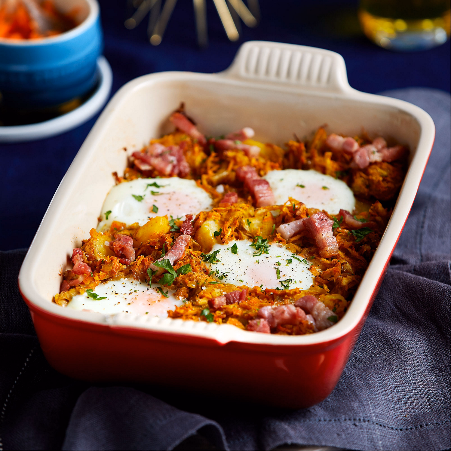 Stoneware Heritage Rectangular Dish 26cm