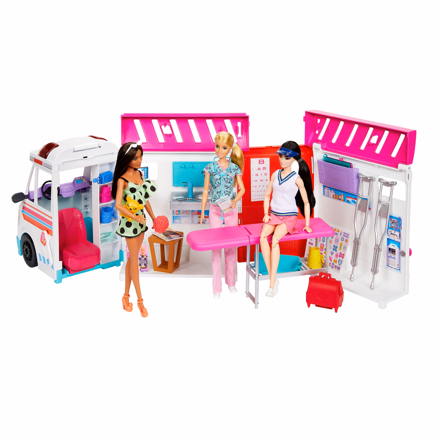 Barbie Careers Care Clinic Playset