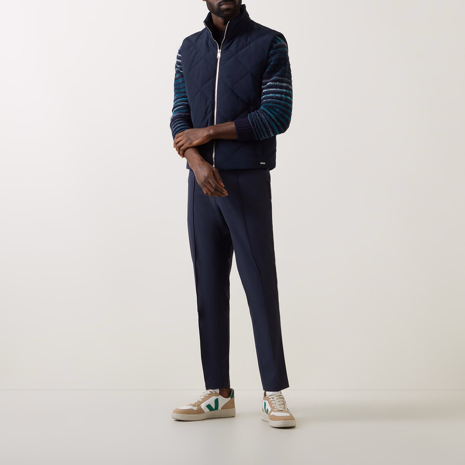 Crebo Diamond-Quilted Gilet