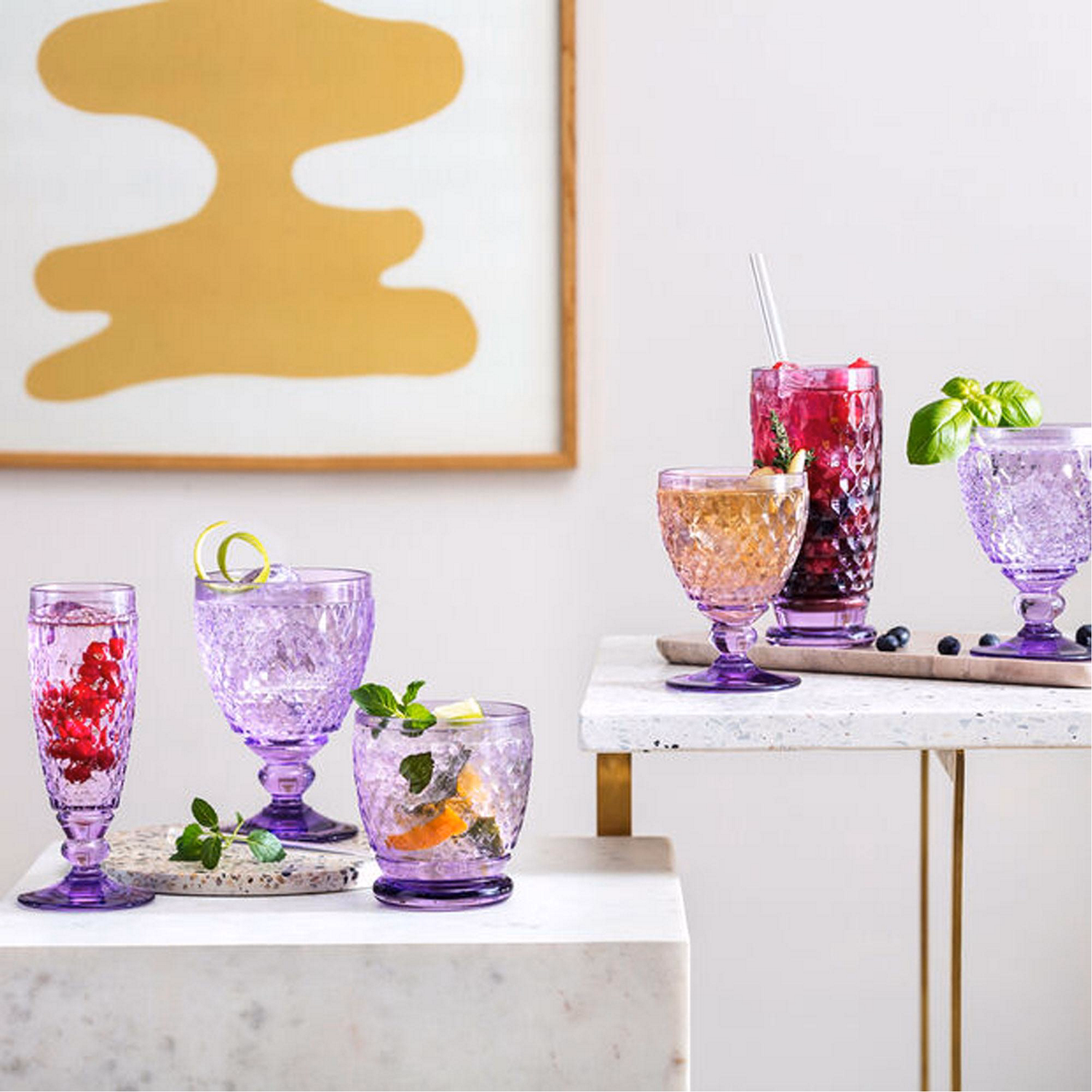 Boston Lavender Red Wine Goblet