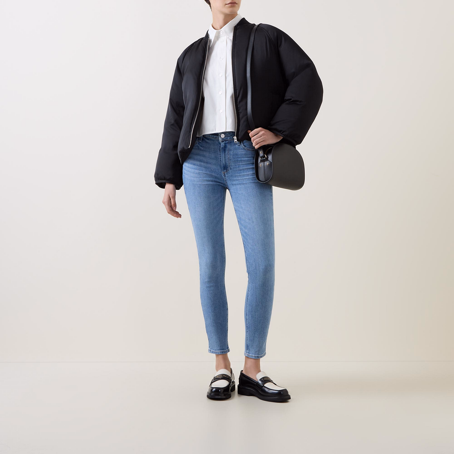 Hoxton Ankle Cropped Skinny Leg Jeans
