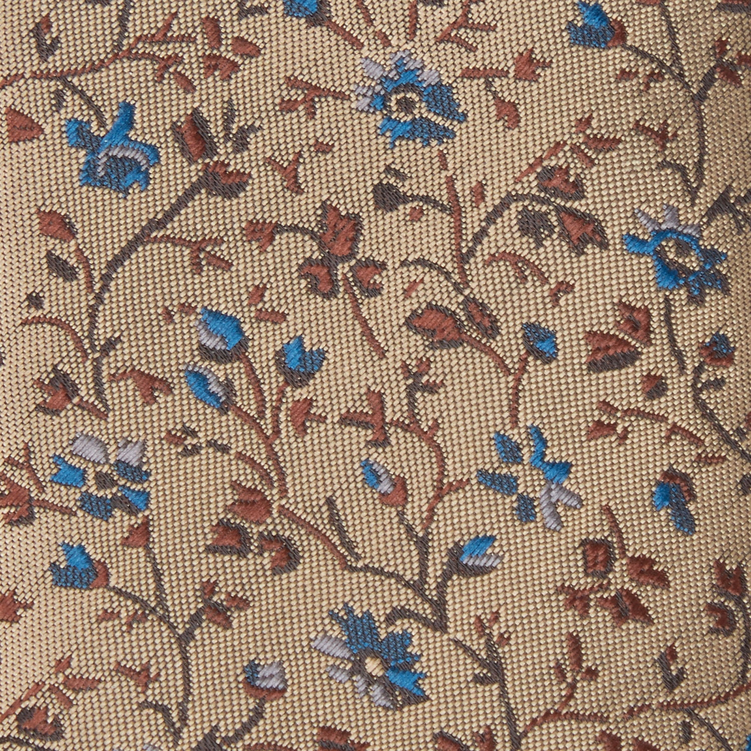 Floral Printed Tie & Handkerchief