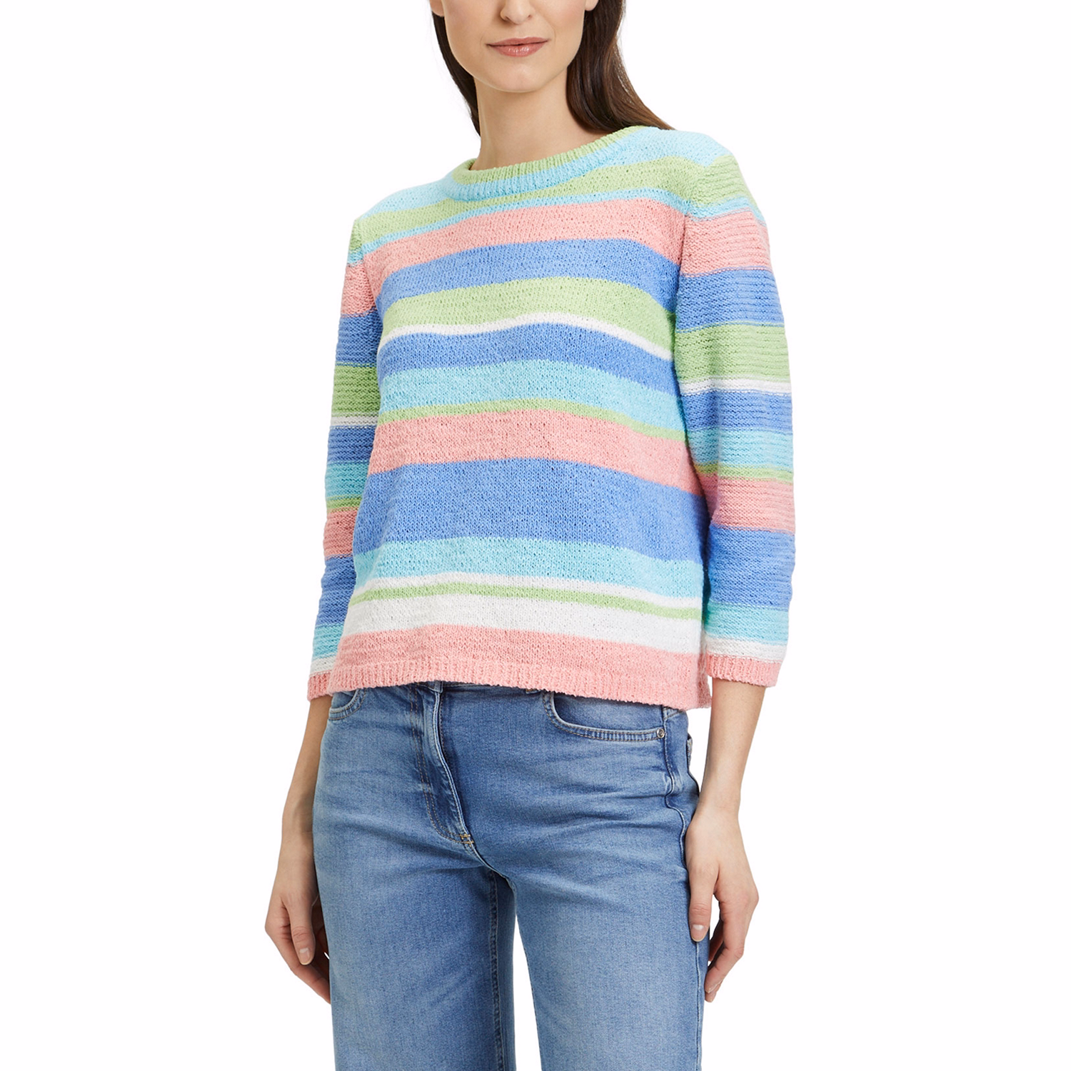 Striped Knit Sweater