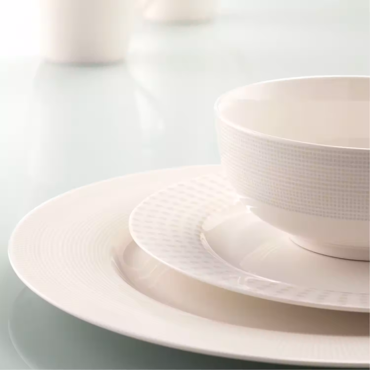 Spots and Dots 12 Piece Set Grey