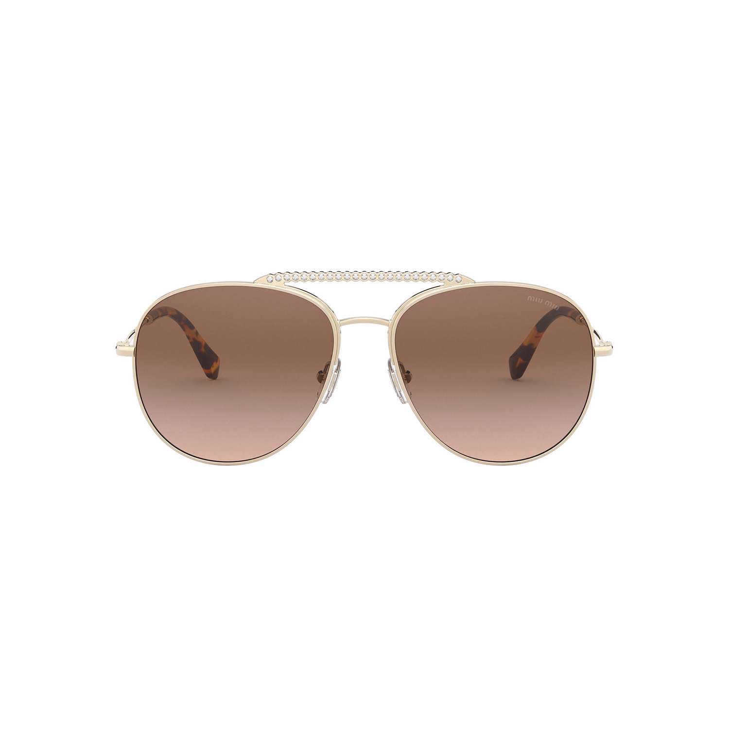 MU 53VS Round Sunglasses