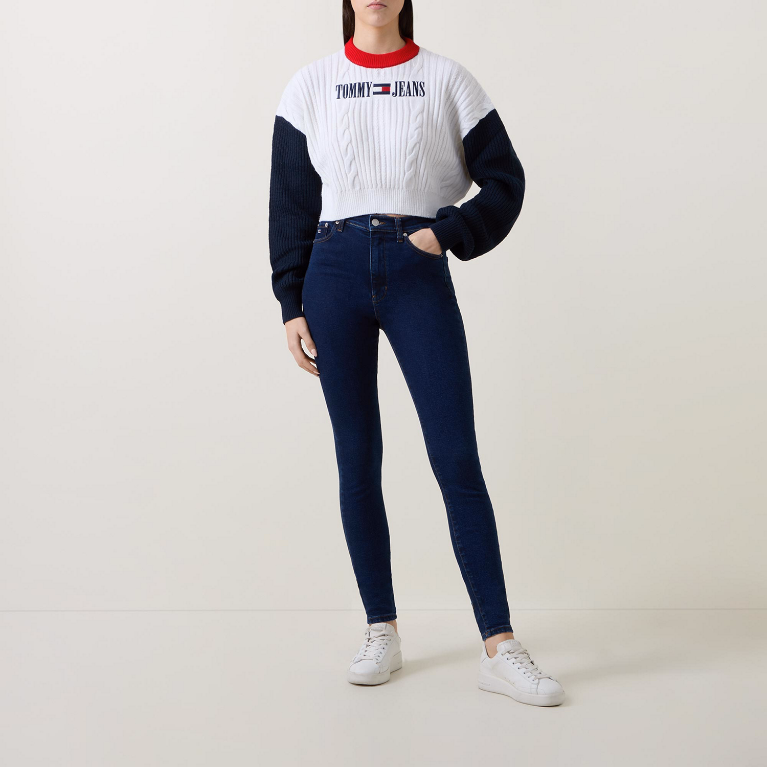 Sylvia High-Rise Skinny Leg Jeans