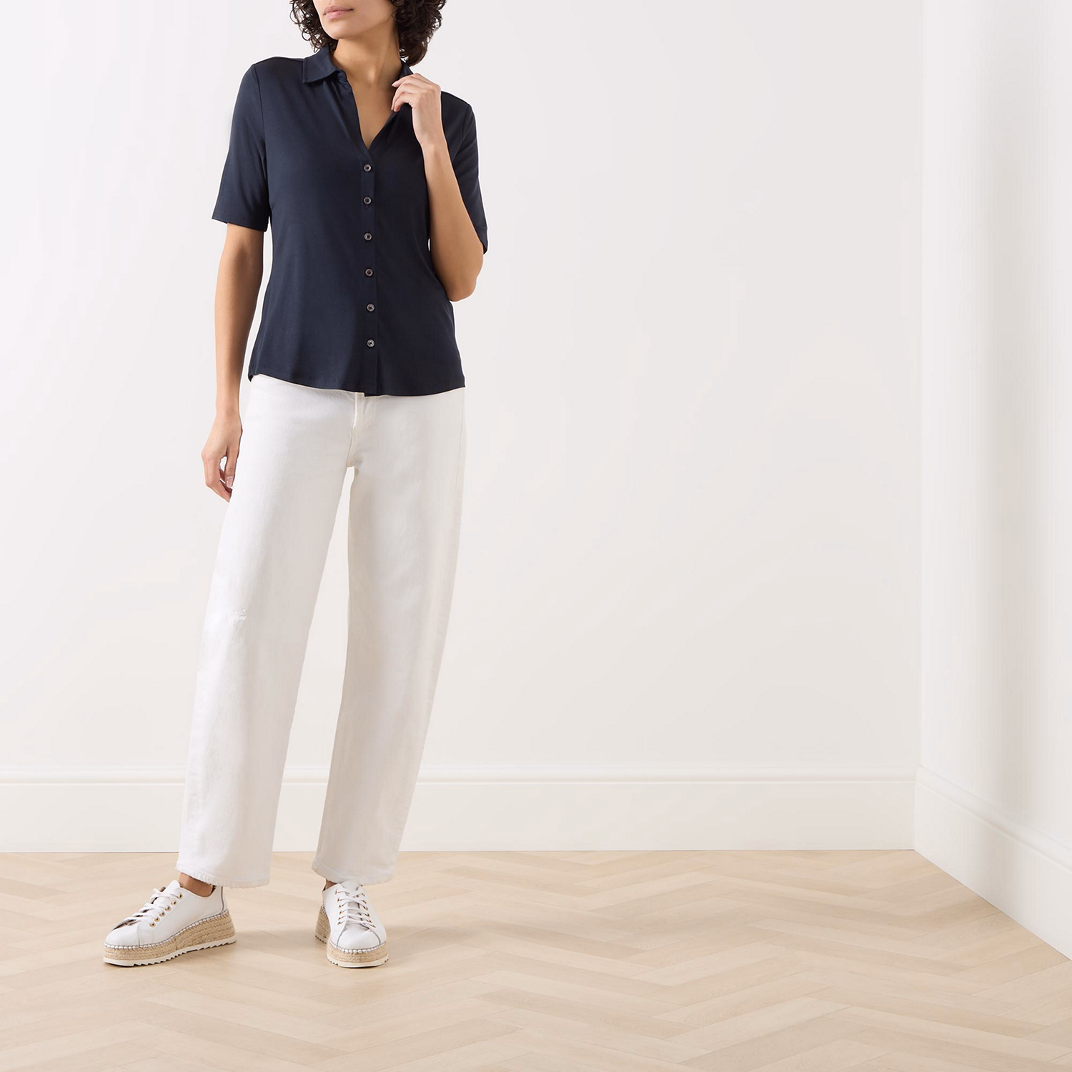 Classic Jersey Blouse