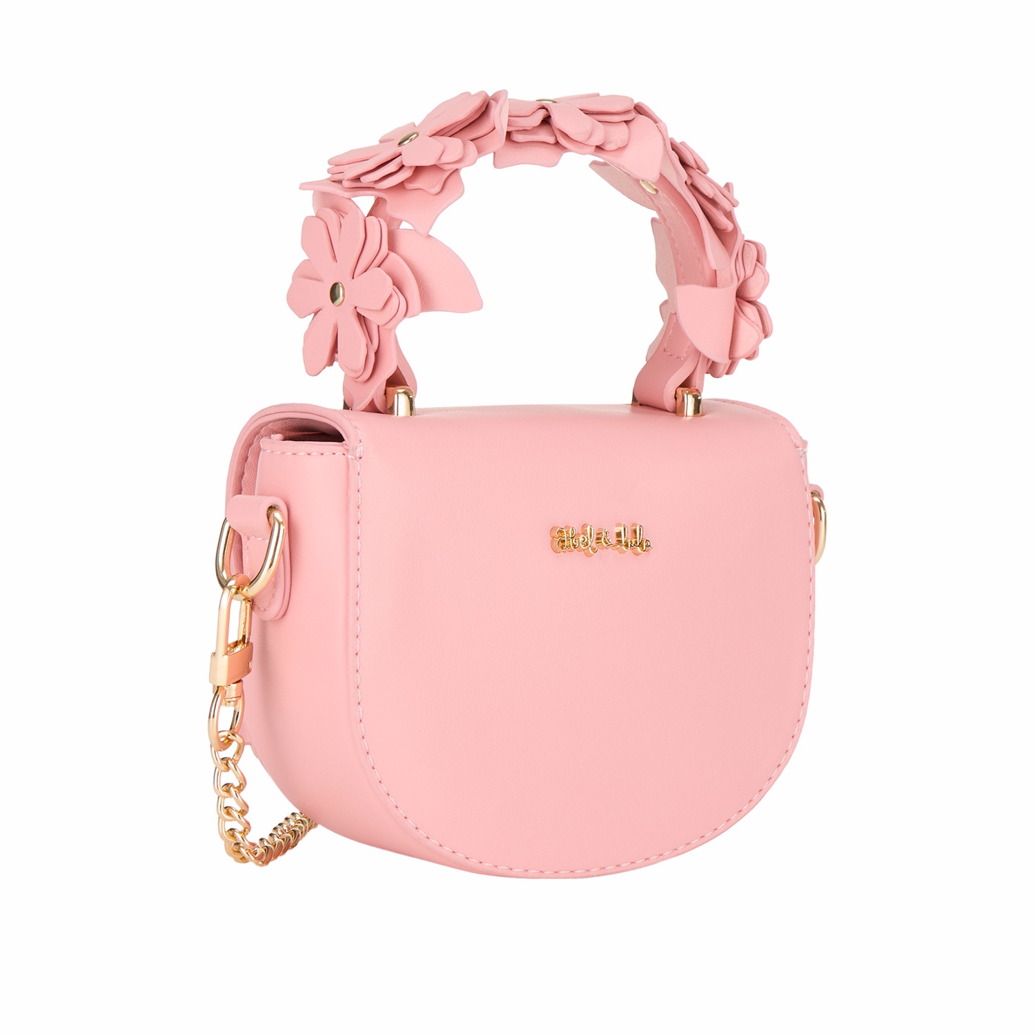 Floral-Detail Crossbody Bag