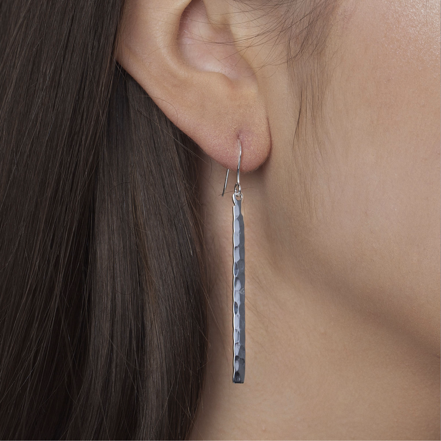 Horizon Long Bar Earrings