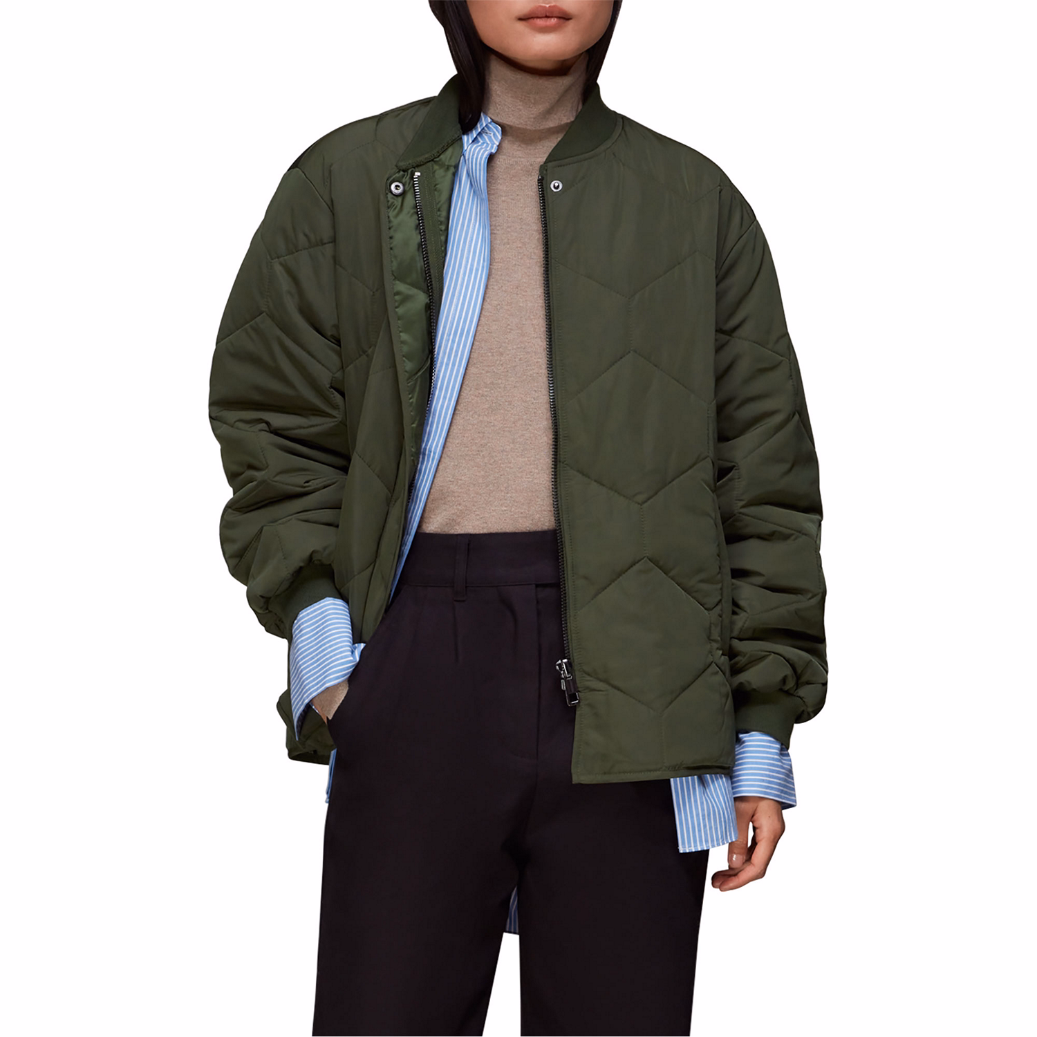 Ida Short Quilted Coat