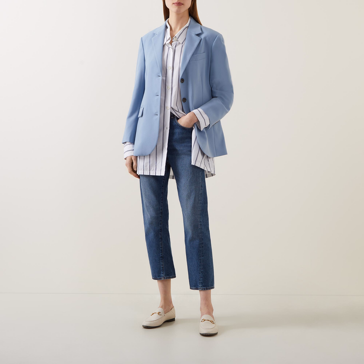 Elina Single-Breasted Blazer