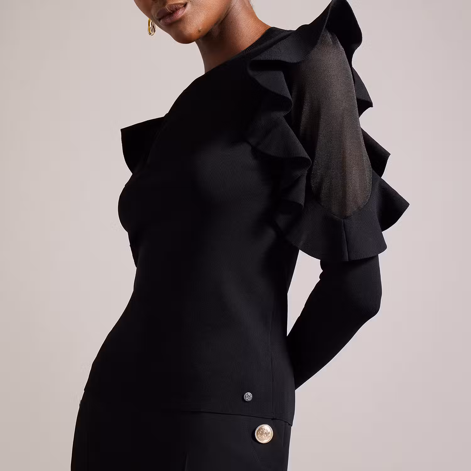 Floraas Fitted Knit Top