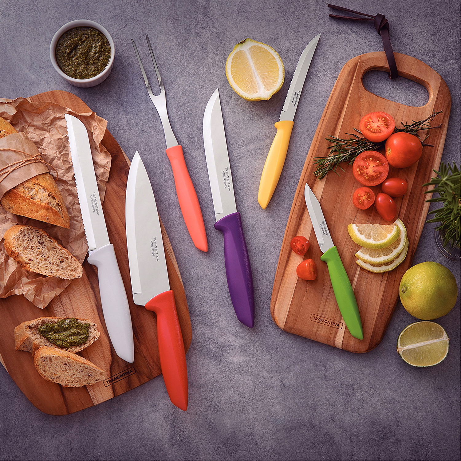 6 Piece Kitchen Knife Set