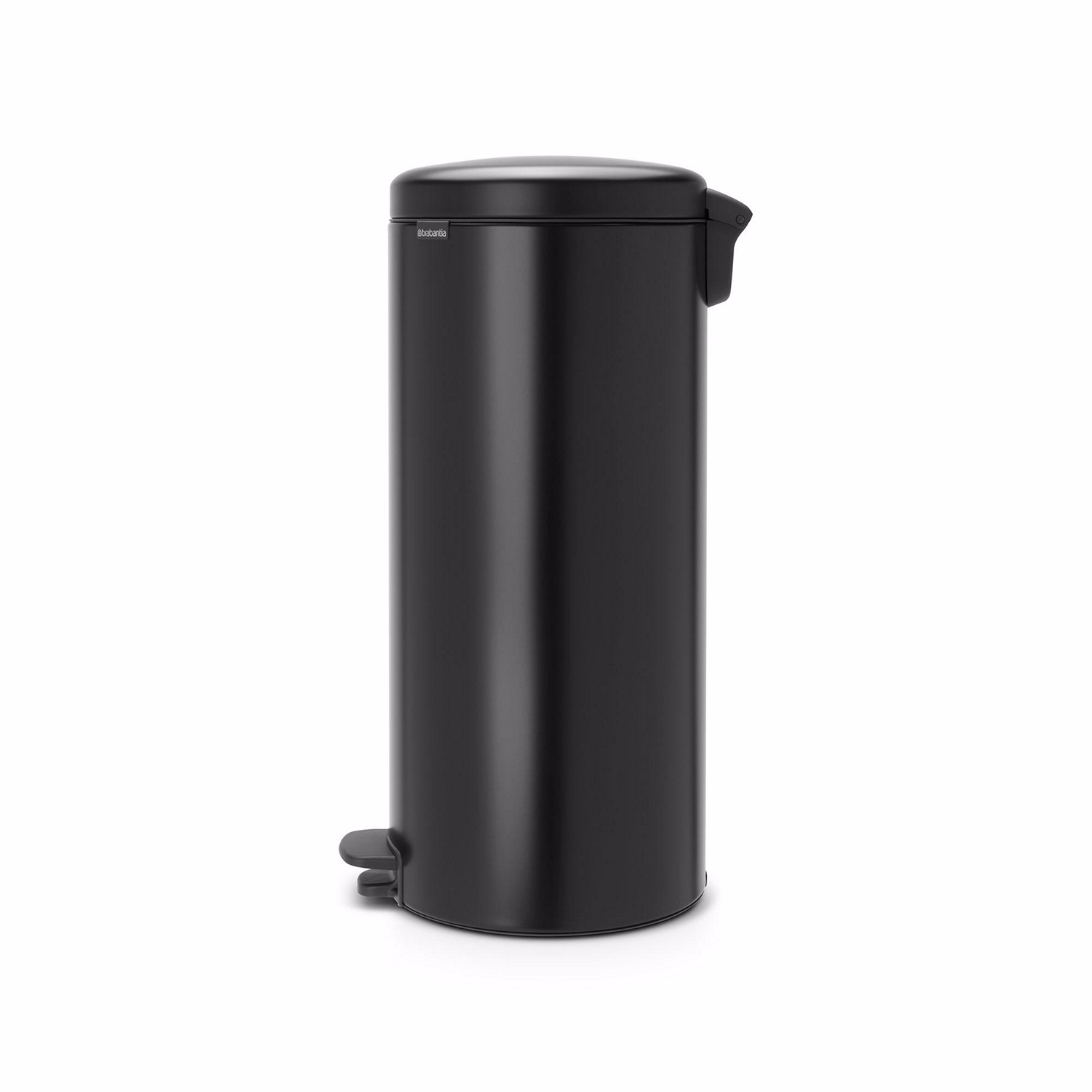 NewIcon Pedal Bin, 30L - Matt Black