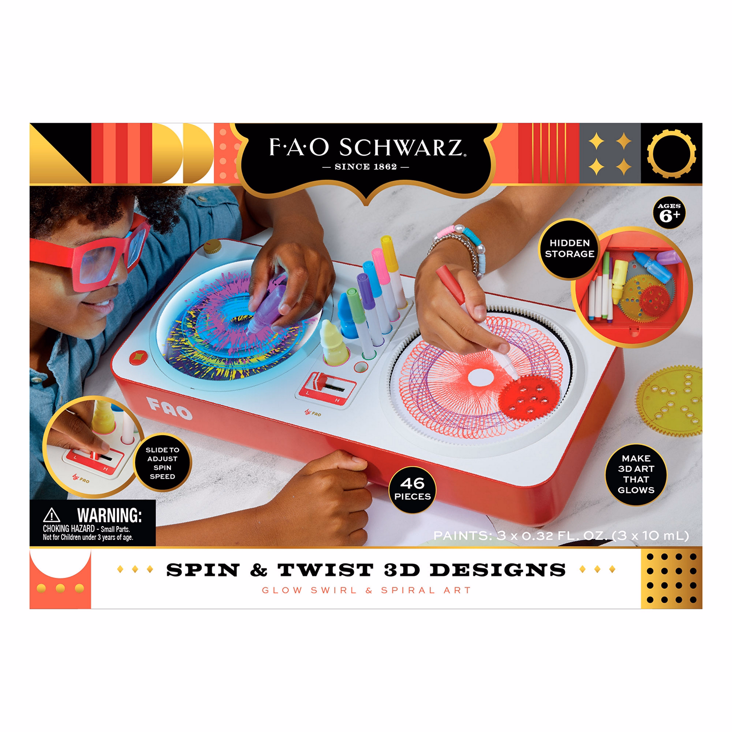 Spin & Twist 3D Designs