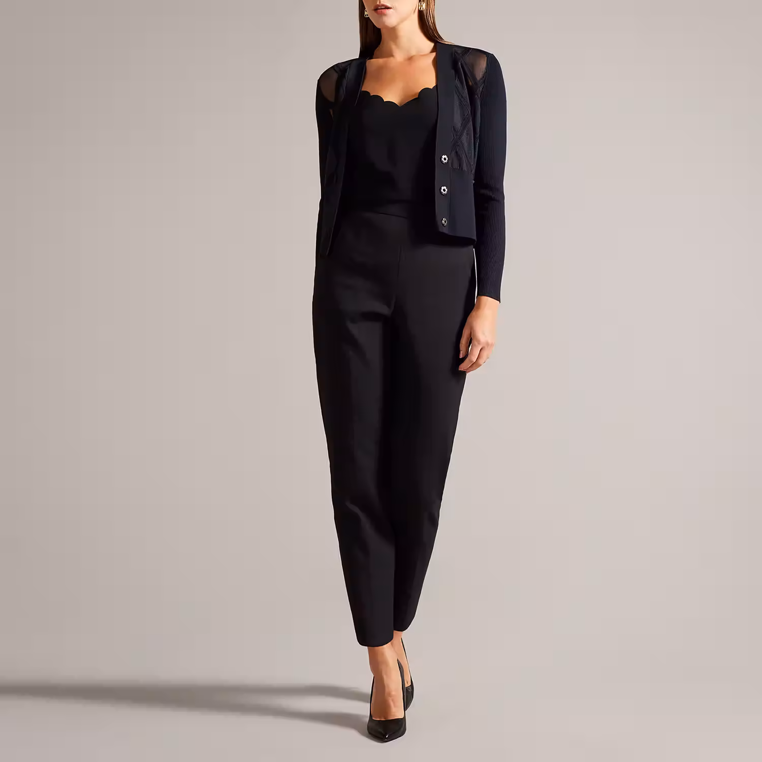 Joannei Argyle Cardigan