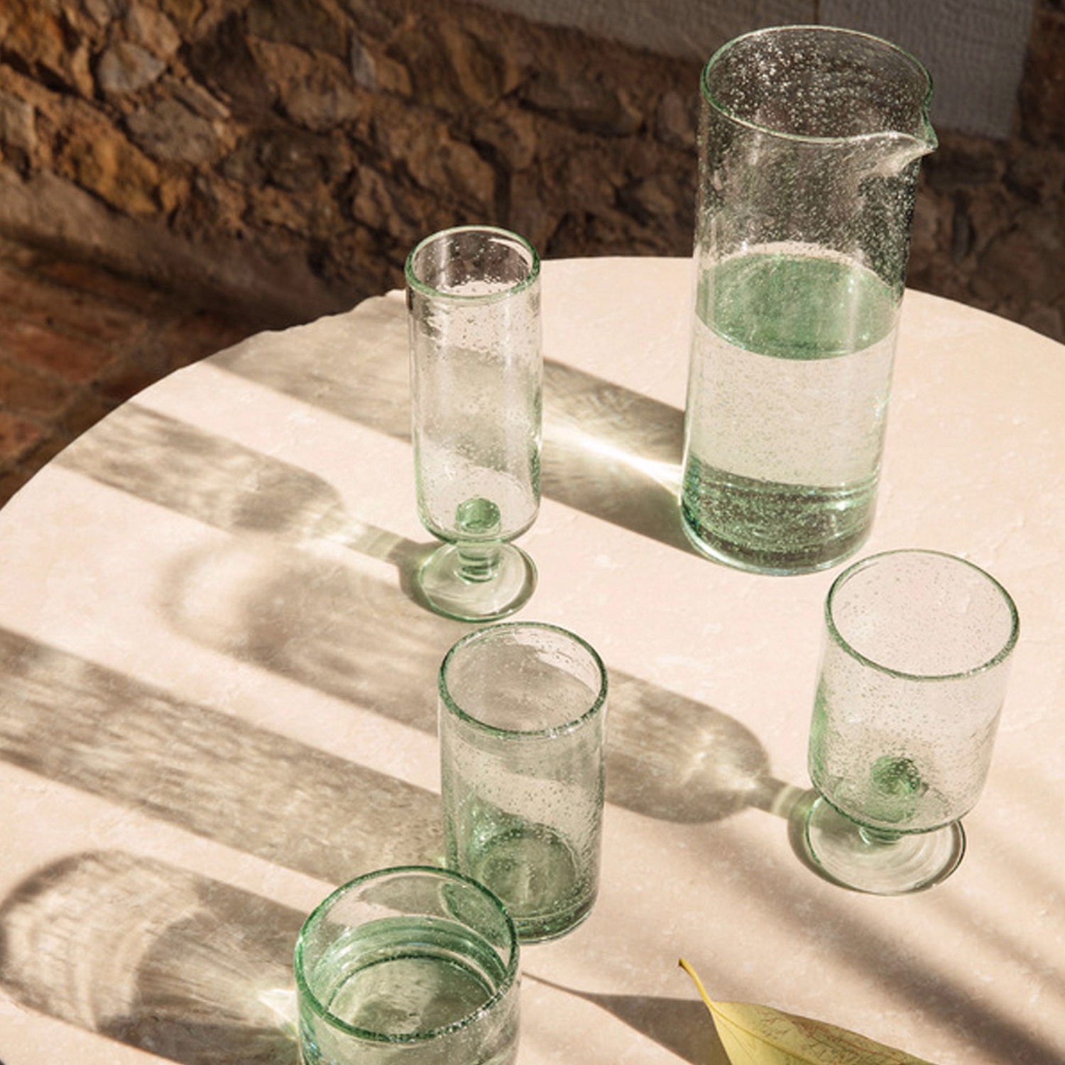 Oli Jug Recycled Clear