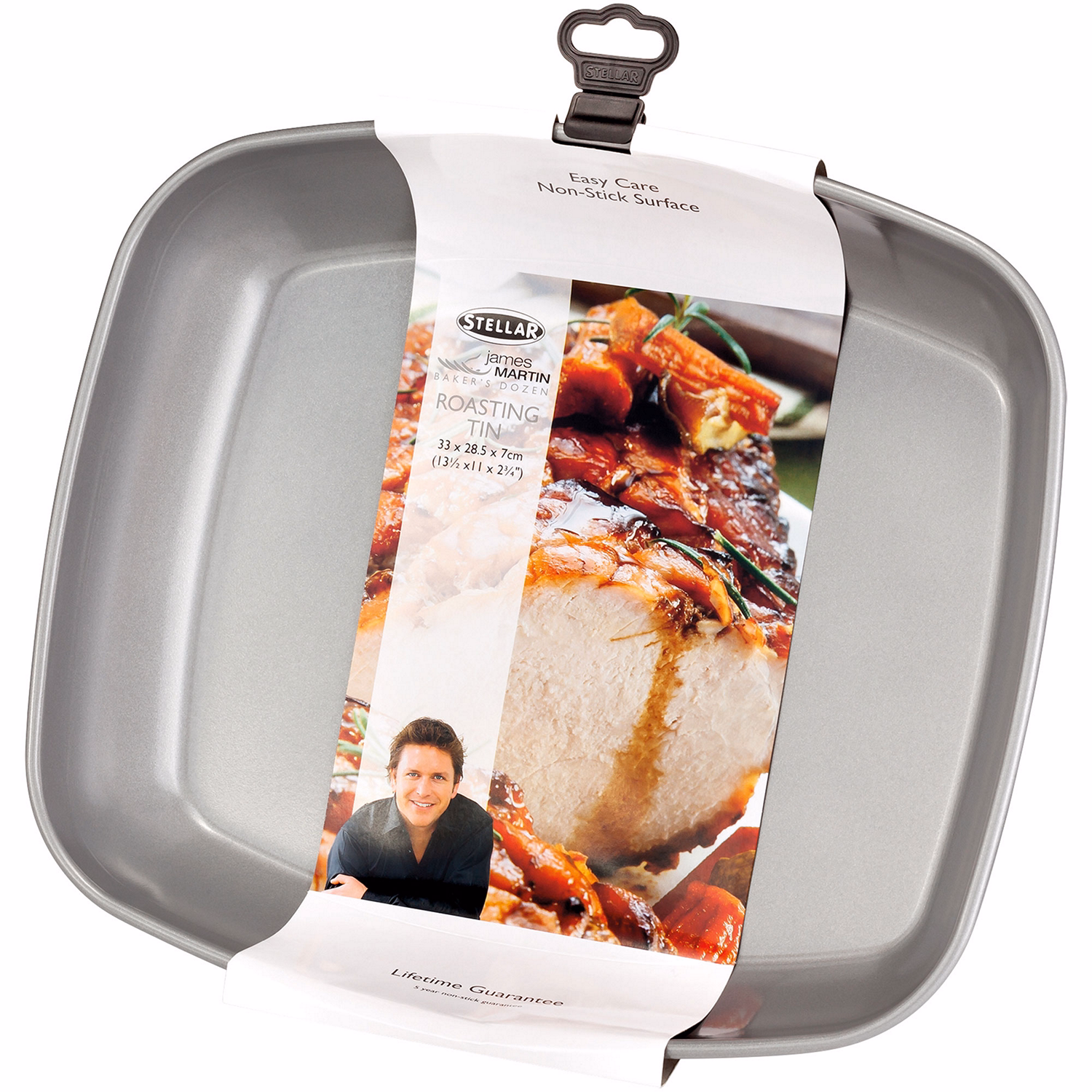 James Martin Bakers Collection Non-Stick Cake Tin/Roasting Tray 33cm