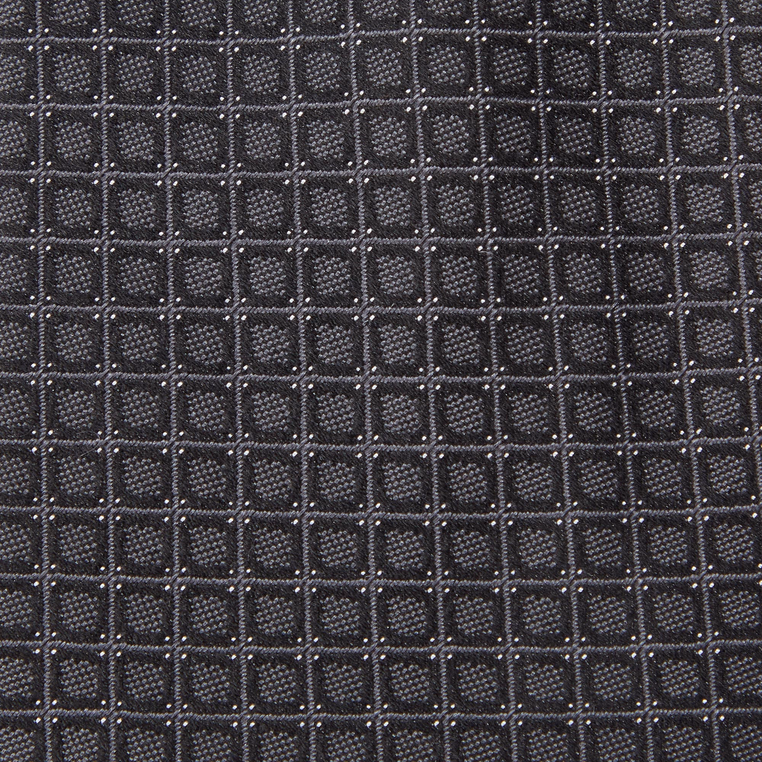 Micro-Pattern Silk Tie