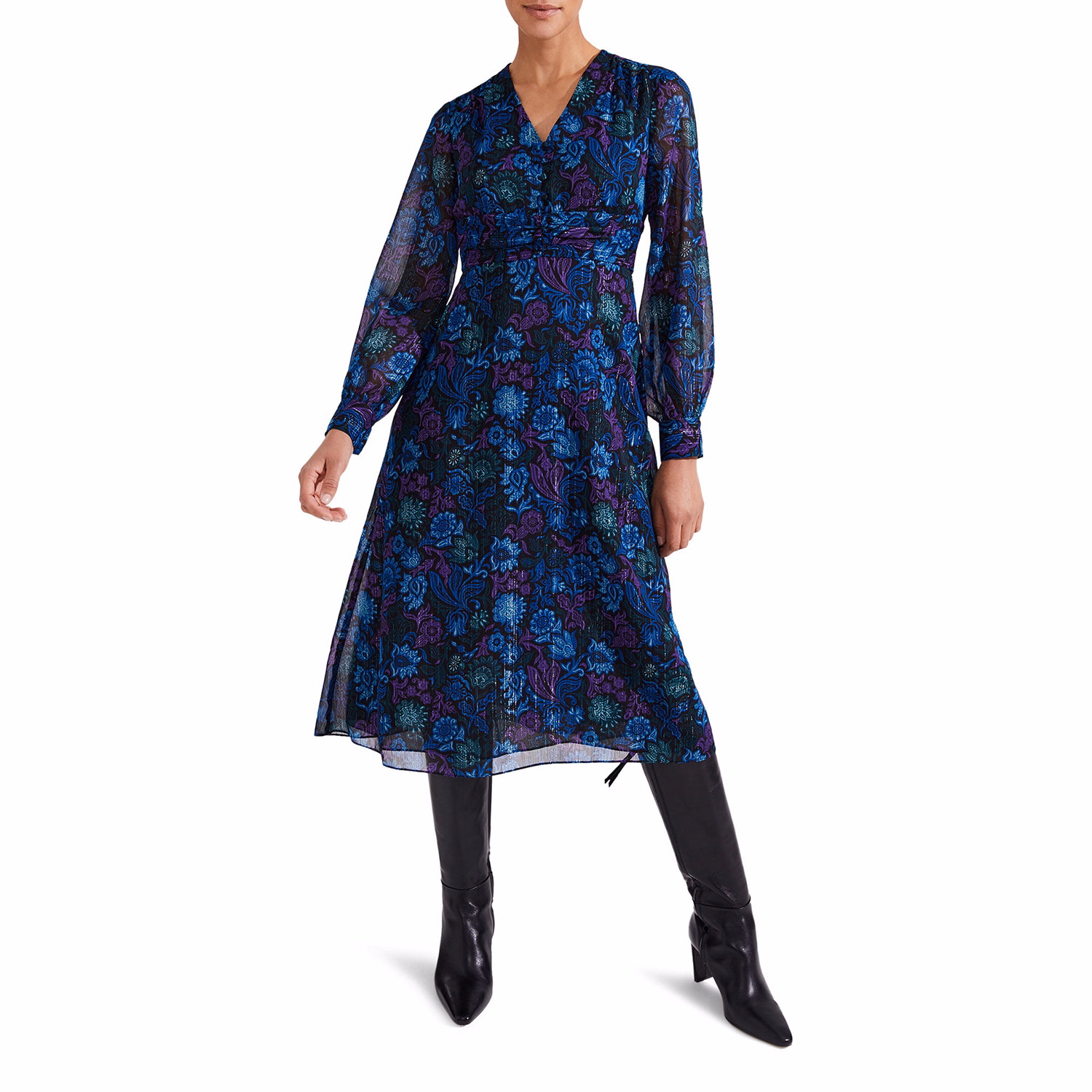 Saffron Printed Dress