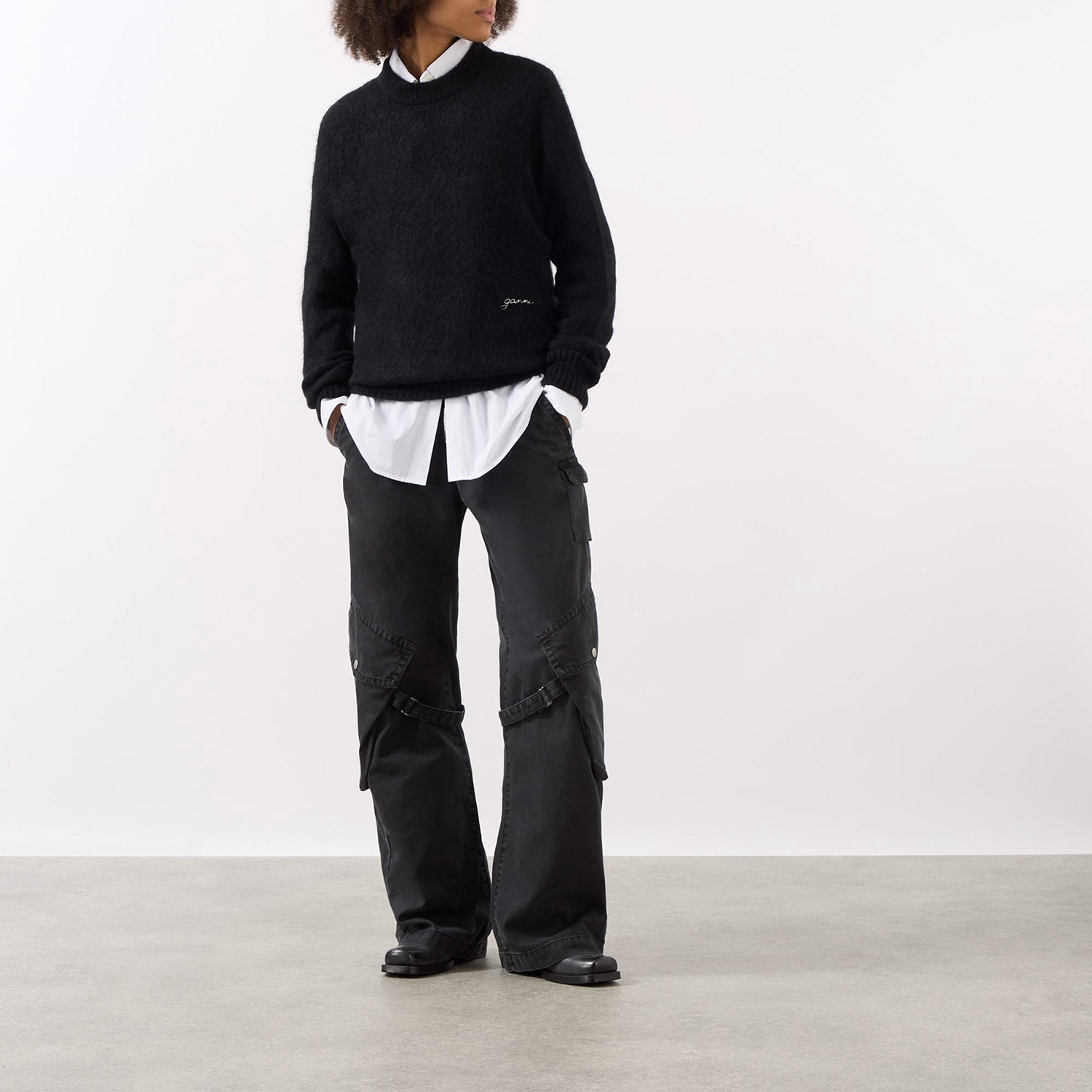 Brushed Knitted Sweater