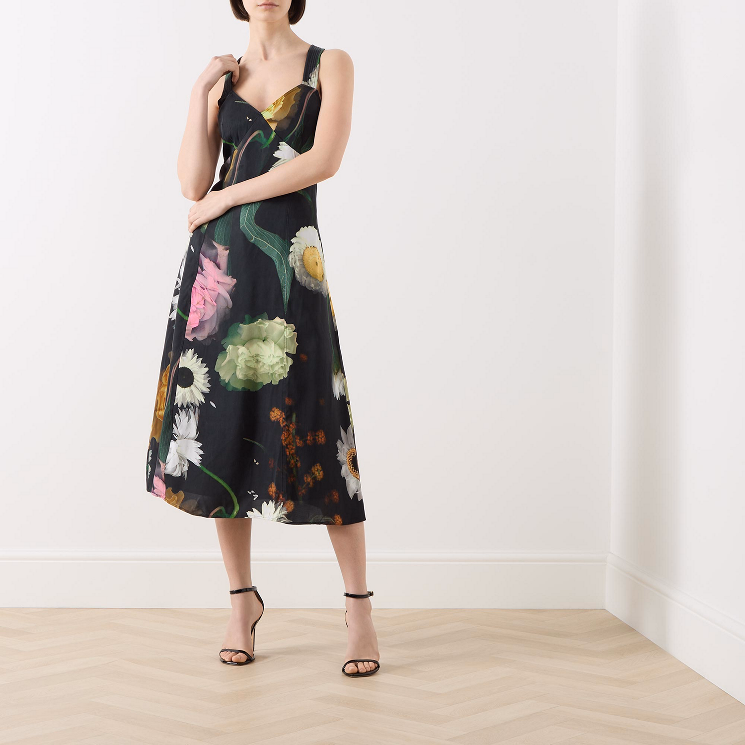 Jodie Floral Flared Dress