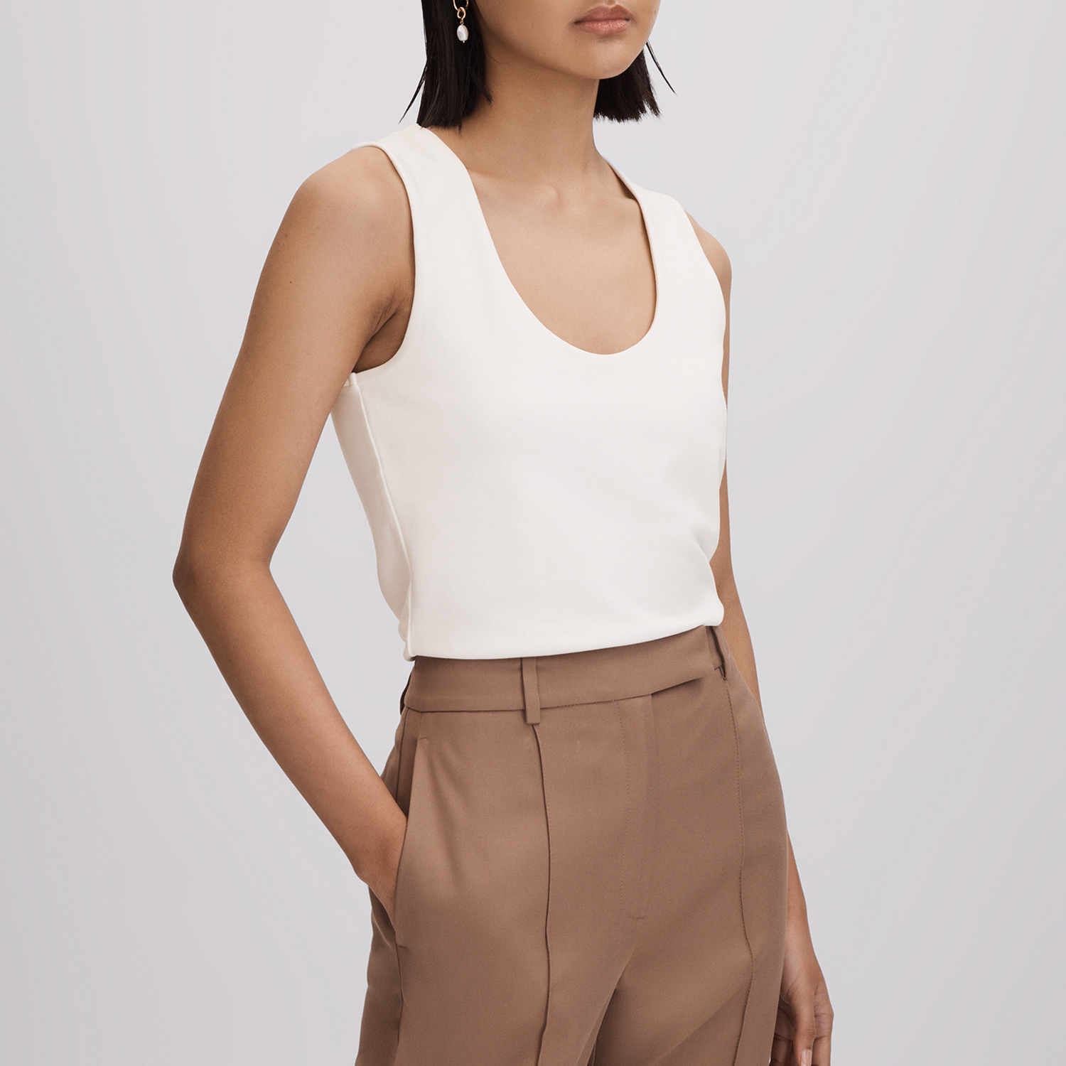 Courtney Solid Vest Top