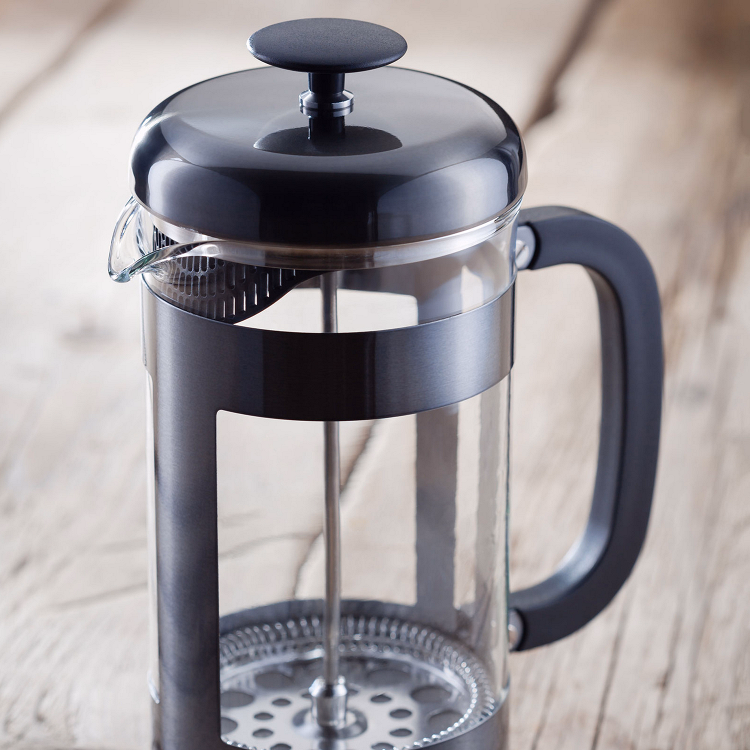 8-Cup Classic Glass Cafetiere 1L