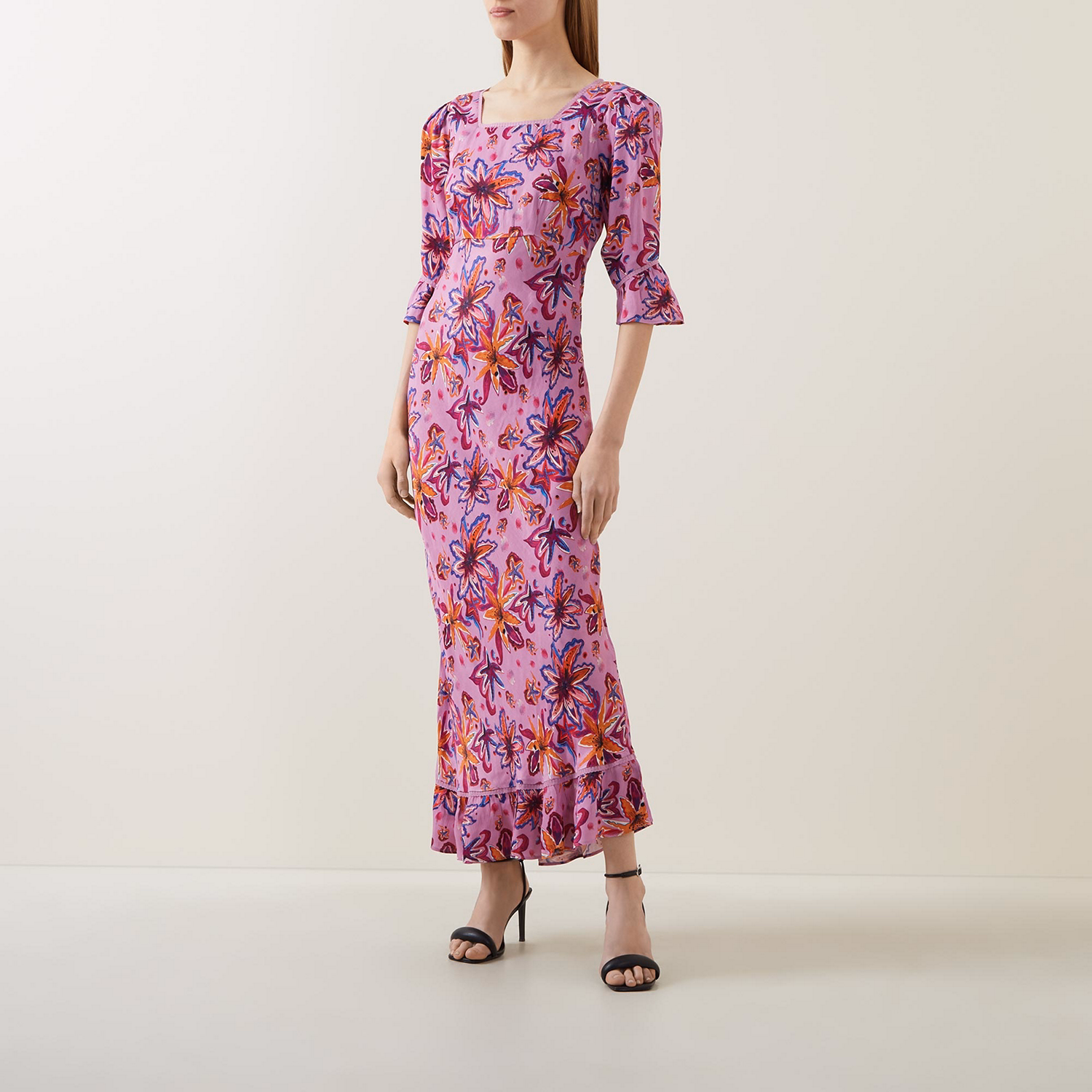 Kelli Floral Print Dress