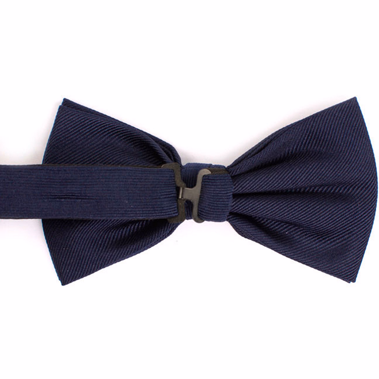 Ribbed Woven Bow Tie