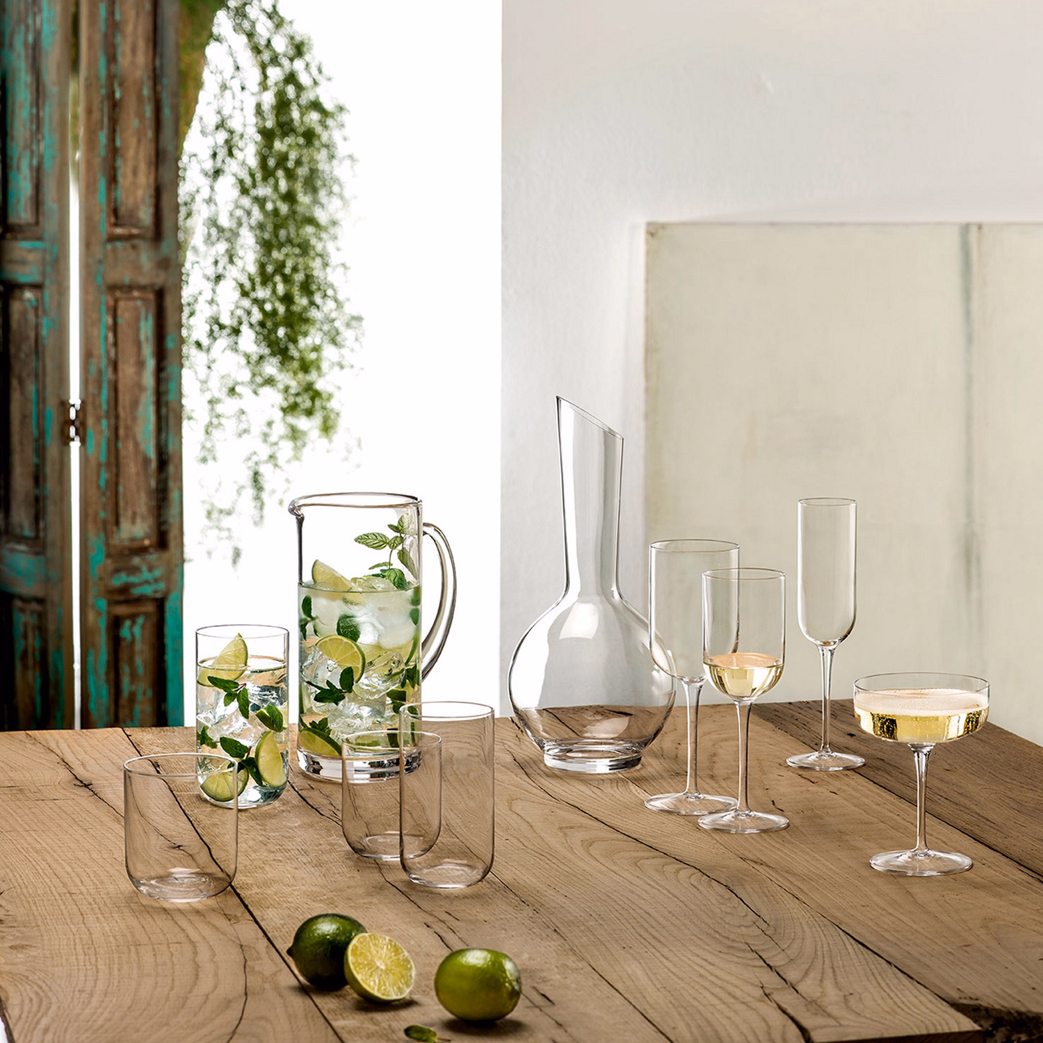 Set of Four Luigi Bormioli Sublime Red Wine Glasses