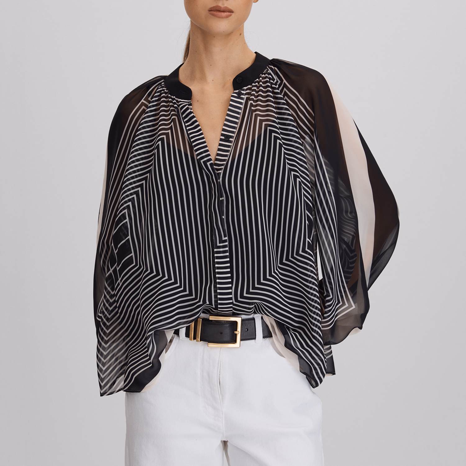 Charli Striped Blouse