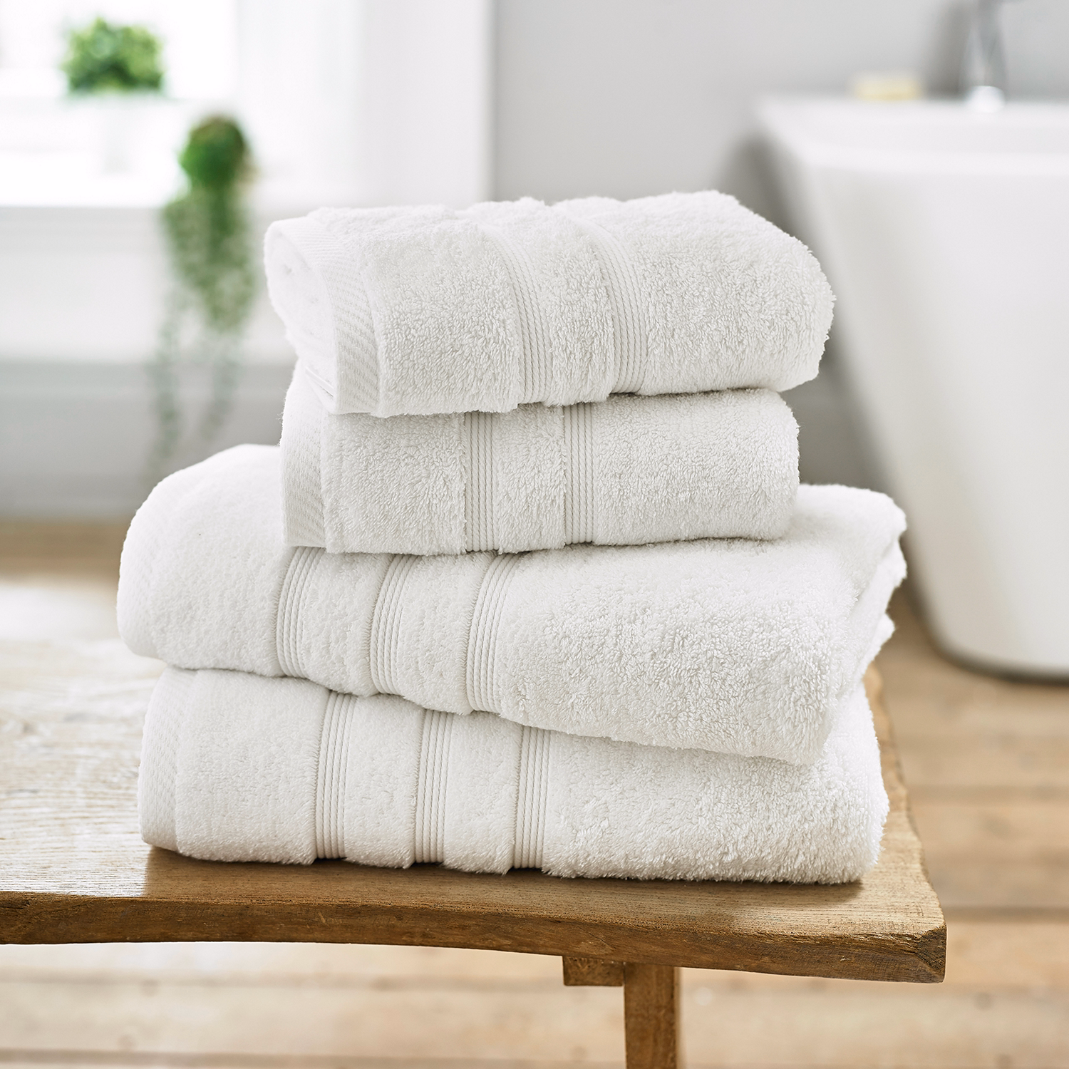 Cotton Luxe Towel White
