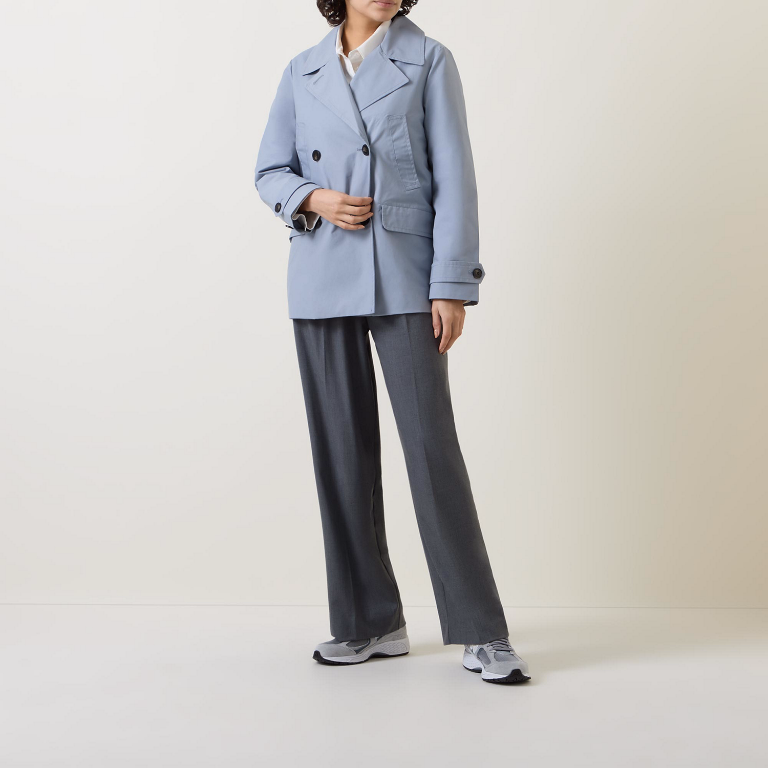 Elice Double-Breasted Trench Jacket