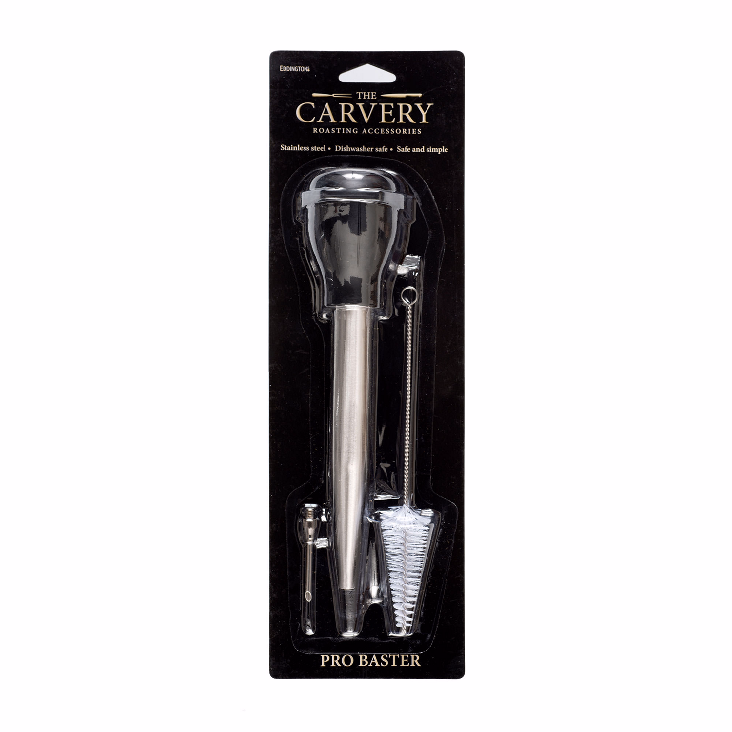 Carvery Pro Baster & Flavour Injector Silver-Tone