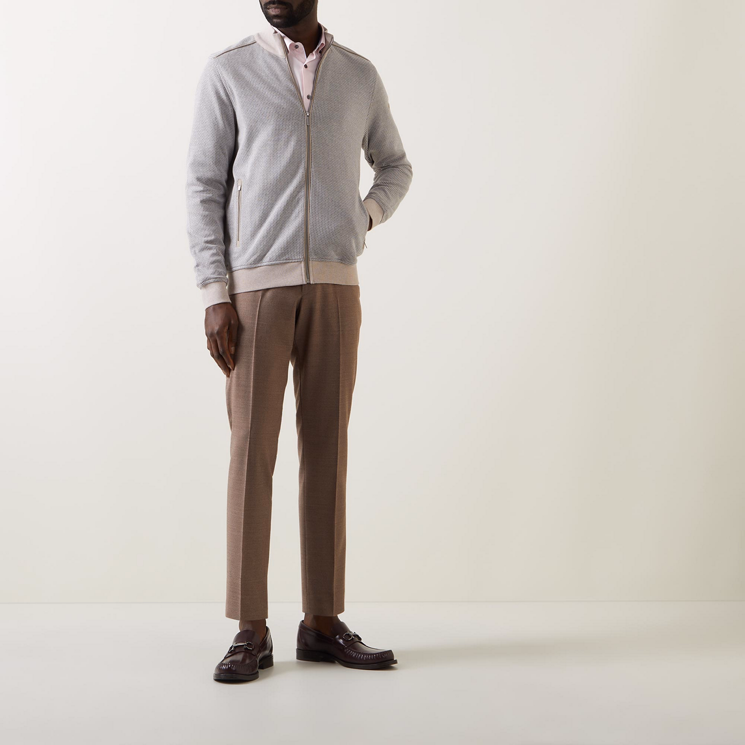 Houndstooth Sweatshirt