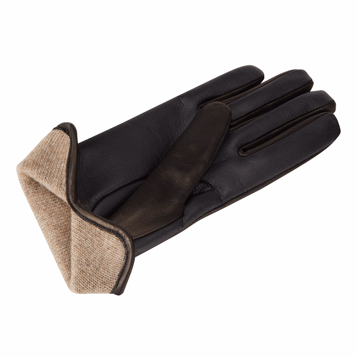 Nappa Leather Lined Touch-Screen Gloves