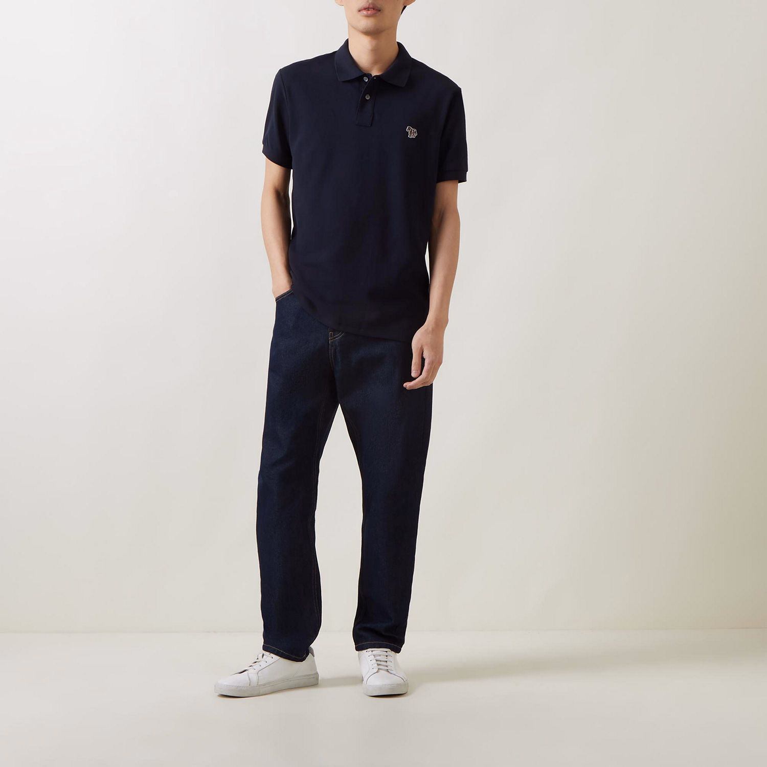 Zebra Badge Polo Shirt