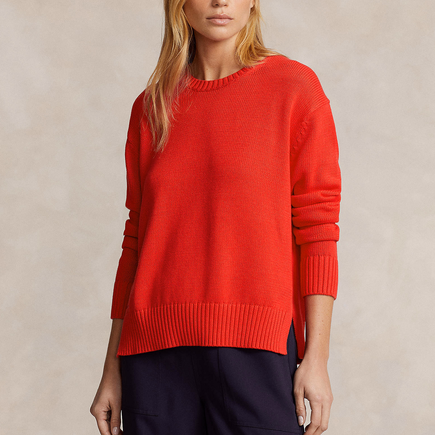 Logo Crew Neck Sweater