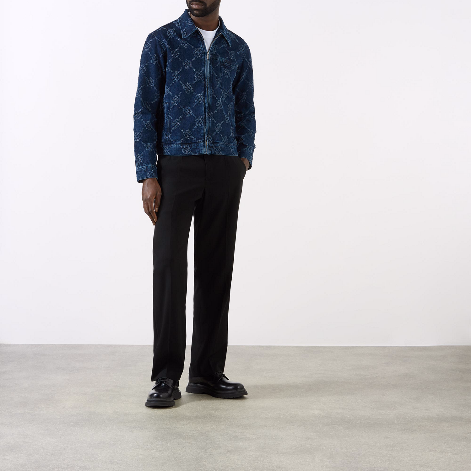 Jacob Printed Denim Jacket