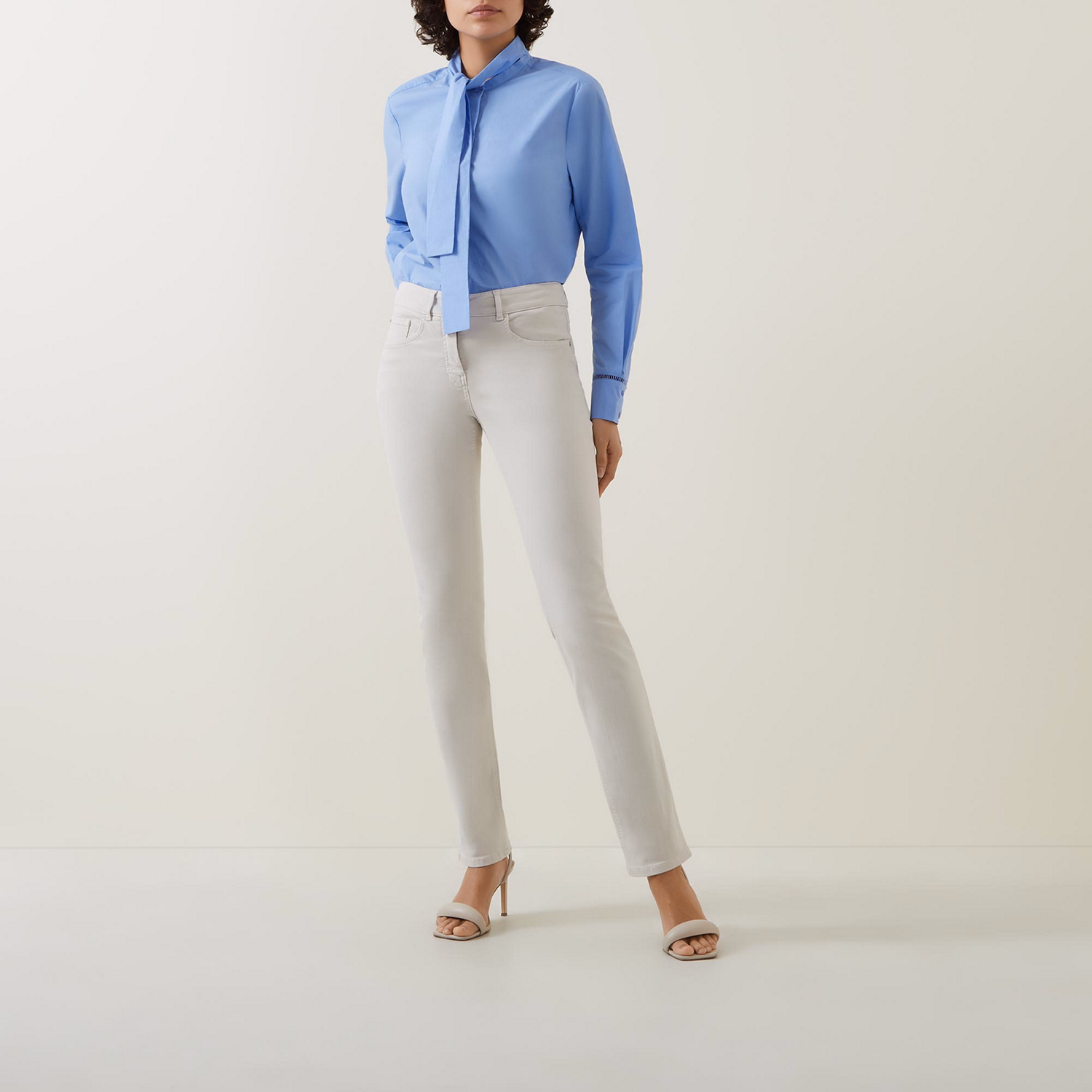 Mid-Rise Slim Leg Jeans