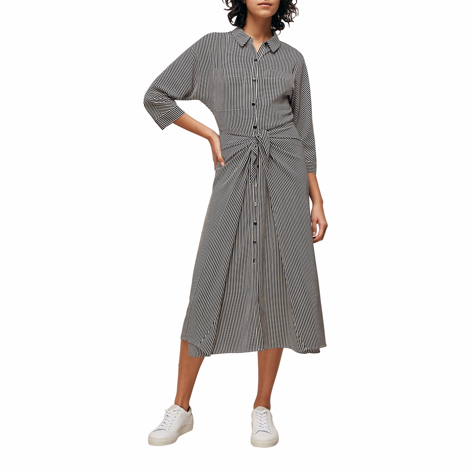 Stripe Selma Tie Dress