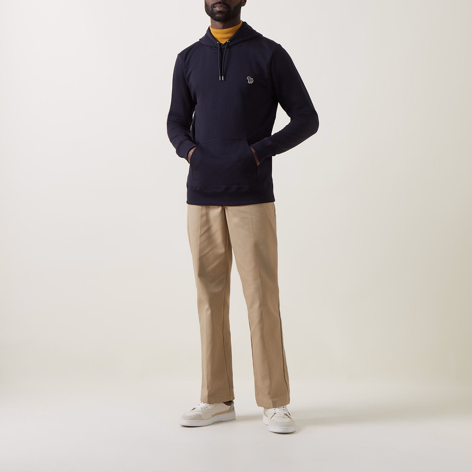 Zebra Drawstring Hoodie